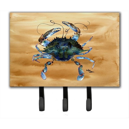 Carolines Treasures 6 x 9 In. Crab Leash or Key Holder 8159TH68
